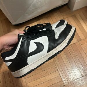 Black & White Panda Nike Dunks